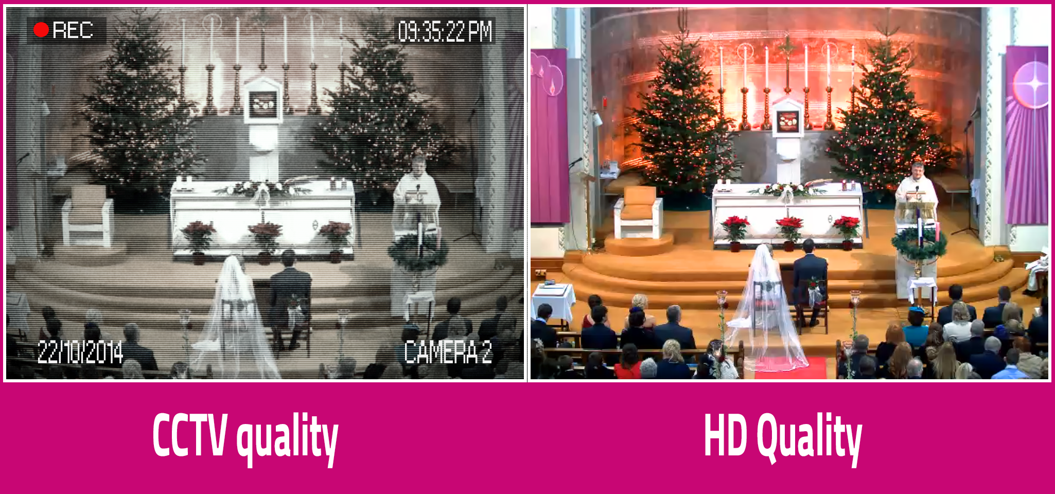 HD Live streaming Church Services